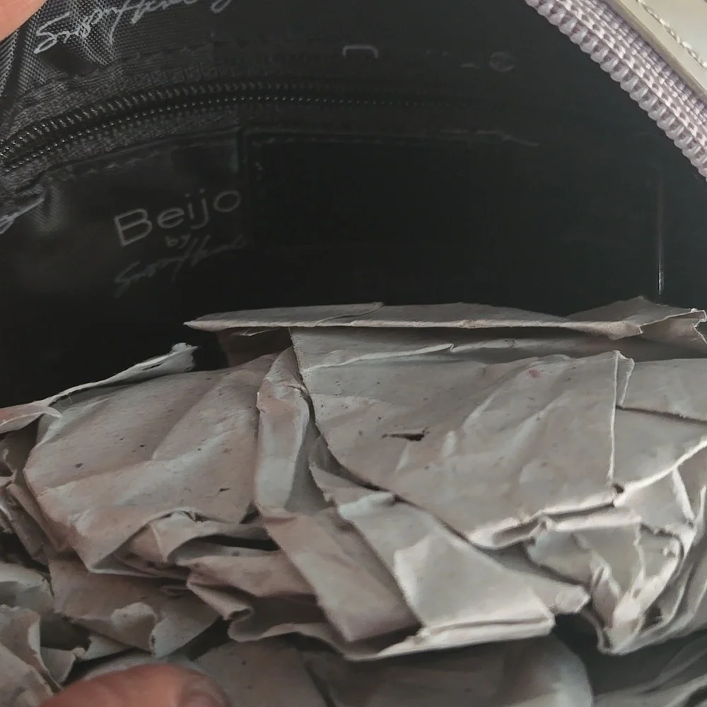 Beijo Beige Cosmetic Bag